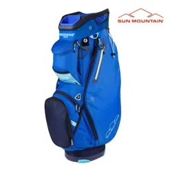 Sun Mountain Golf Sun Mountain 2023 Stellar Cart Bag - Navy/Blue/Tahiti