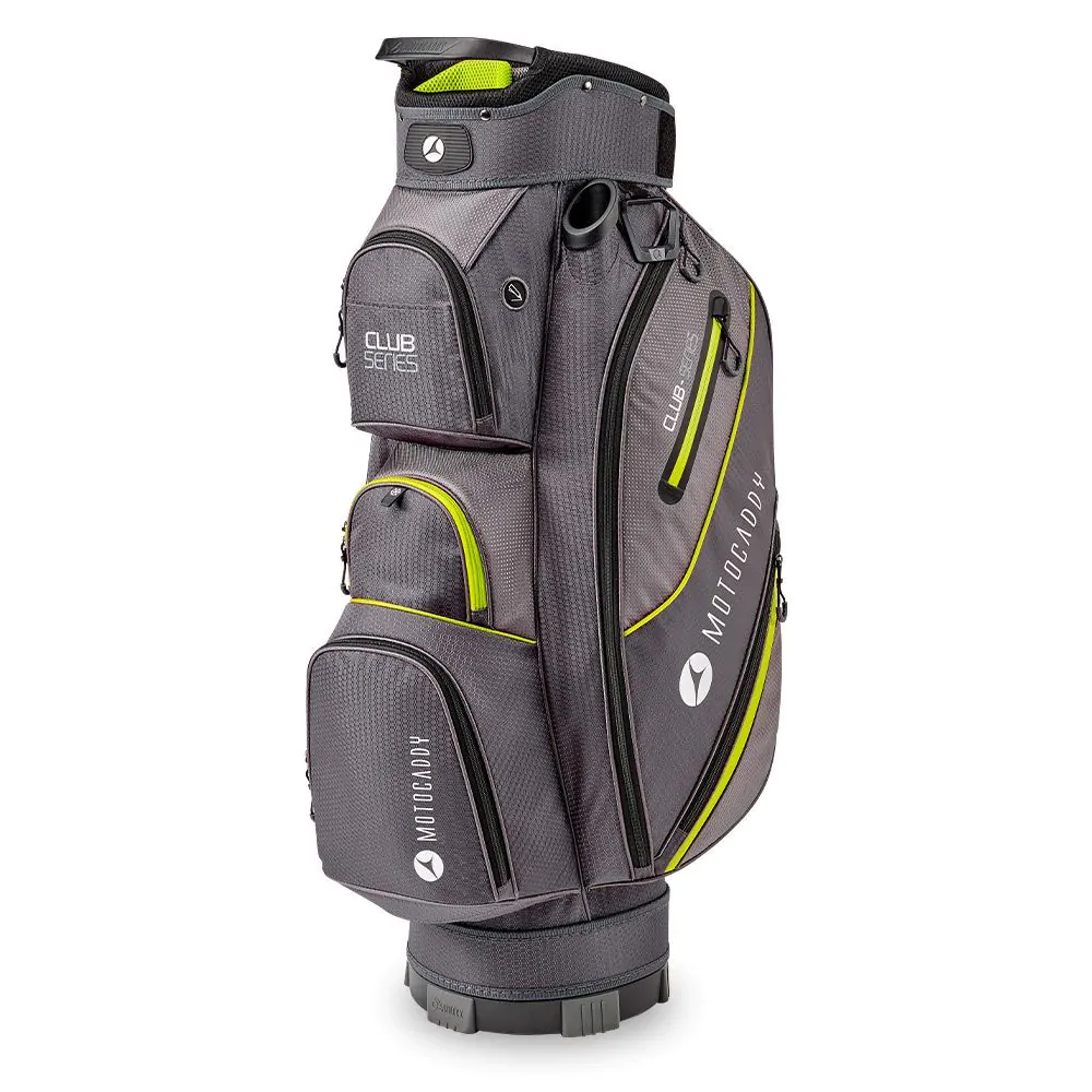 Motocaddy Golf Motocaddy Club Series Cart Bag 2022 - Charcoal/Lime - Image 2