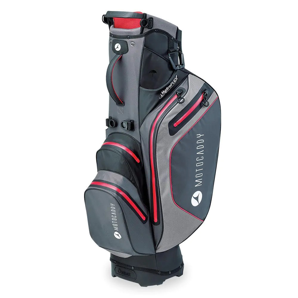 Motocaddy Golf Motocaddy HydroFLEX Bag 2021 - Charcoal/Red