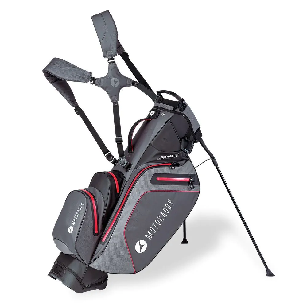 Motocaddy Golf Motocaddy HydroFLEX Bag 2021 - Charcoal/Red - Image 2