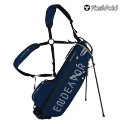 FastFold Endeavour 2 Golf Stand Bag - Navy/Alloy