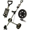 Glide-Tek 2.0 Golf Trolley - Gunmetal/Black