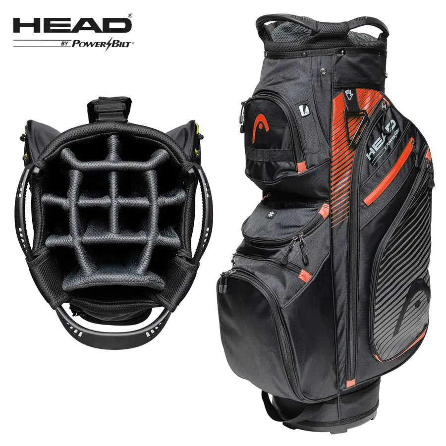 Head Golf Head Cart Bag - Black/Solar