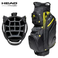 Head Golf Head Cart Bag - Black/Volt
