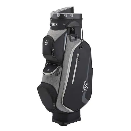 Wilson Golf Wilson Staff I Lock III Cart Bag - Black/Grey/White