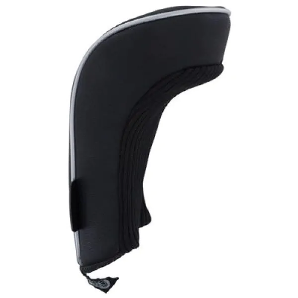 Pro-Tekt Leatherette Fairway Headcover - Black/Silver