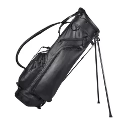 Sun Mountain Golf Sun Mountain Leather Stand Bag - Black