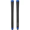 The Grip Master Masters Leather Club Grips - Black/Blue
