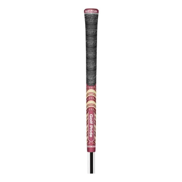 Golf Pride Grips Golf Pride Multi Compound Cord Grips - Maroon/Gold