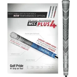 Golf Pride Grips Golf Pride New Decade Multi Compound Plus4 Grip - Undersize - Grey