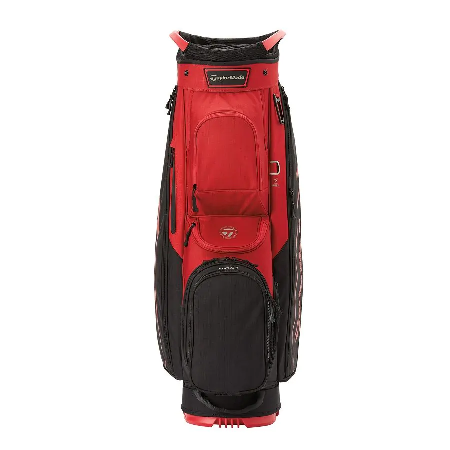 TaylorMade Golf Taylormade Cart Lite Golf Bag - Red/Black - Image 4