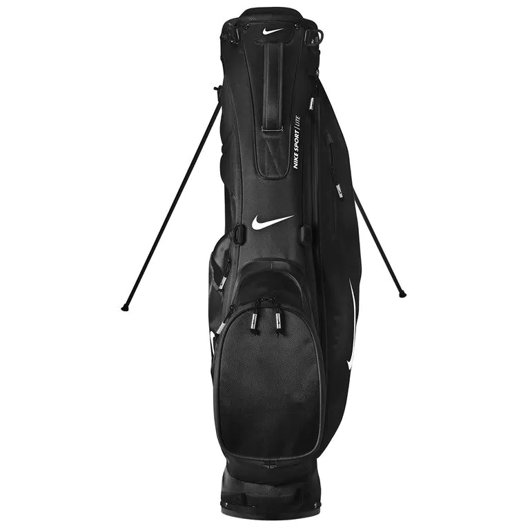 Nike Golf Nike Sport Lite Golf Bag - Black/White - Image 2