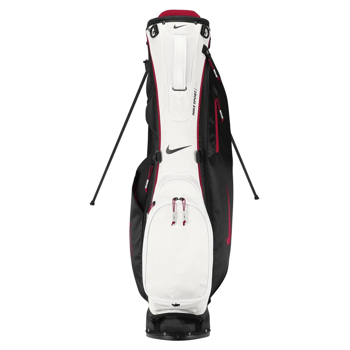 Nike Golf Nike Sport Lite Golf Bag - Platinum Tint/Black/Gym Red - Image 2
