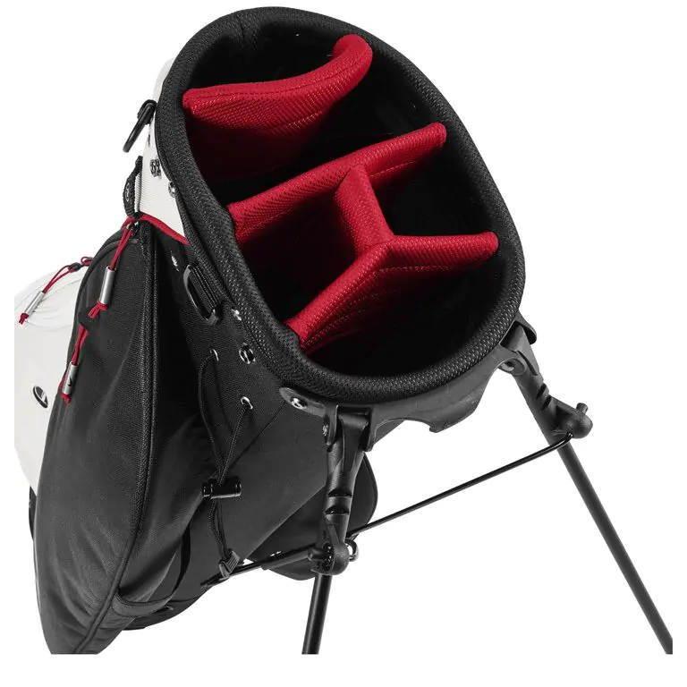 Nike Golf Nike Sport Lite Golf Bag - Platinum Tint/Black/Gym Red - Image 3