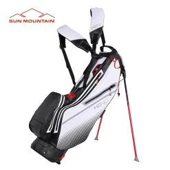 Sun Mountain Golf Sun Mountain 2023 Litespeed Stand Bag - Black/White/Red