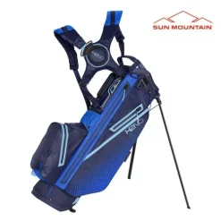 Sun Mountain Golf Sun Mountain 2023 H2NO 14 Way Stand Bag - Navy/Blue/Ocean