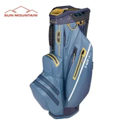 Sun Mountain Golf Sun Mountain 2023 H2NO Lite Cart Bag - Navy/Spruce/Aztec