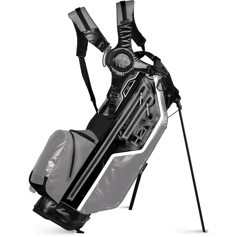 Sun Mountain Golf Sun Mountain 2022 H2NO Lite Stand Bag - Black/Nickel/White