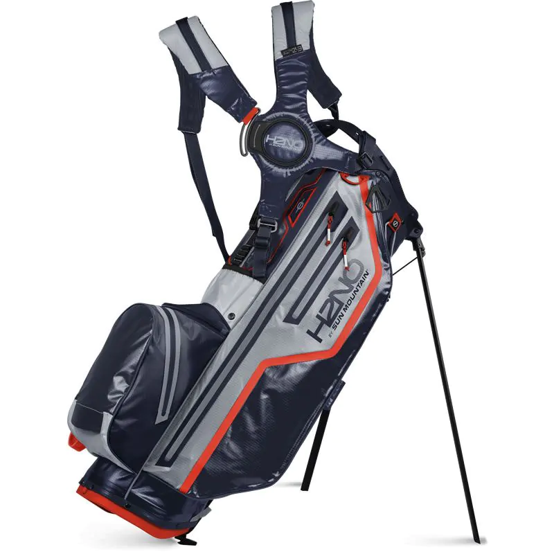 Sun Mountain Golf Sun Mountain 2022 H2NO Lite Stand Bag - Navy/Cadet/Inferno