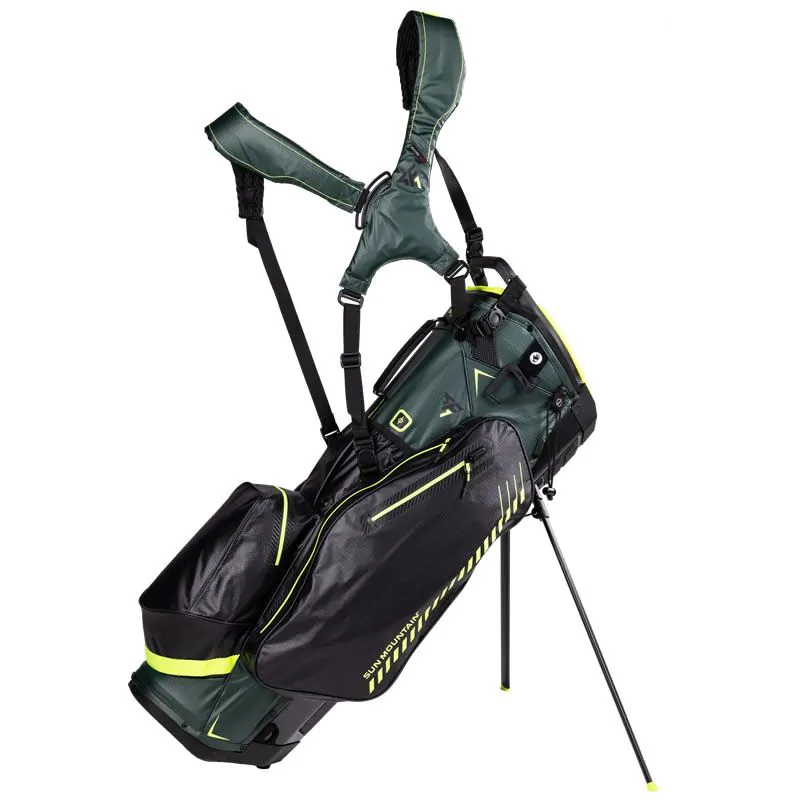 Sun Mountain Golf Sun Mountain 2022 H2NO SportFast Stand Bag - Black/Forest/Atomic