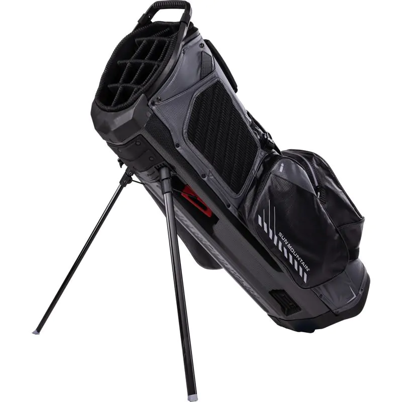 Sun Mountain Golf Sun Mountain 2022 H2NO SportFast Stand Bag - Black/Gunmetal - Image 2