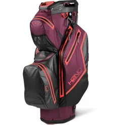 Sun Mountain Golf Sun Mountain 2022 H2NO Staff Waterproof Cart Bag - Black/Berry/Cove