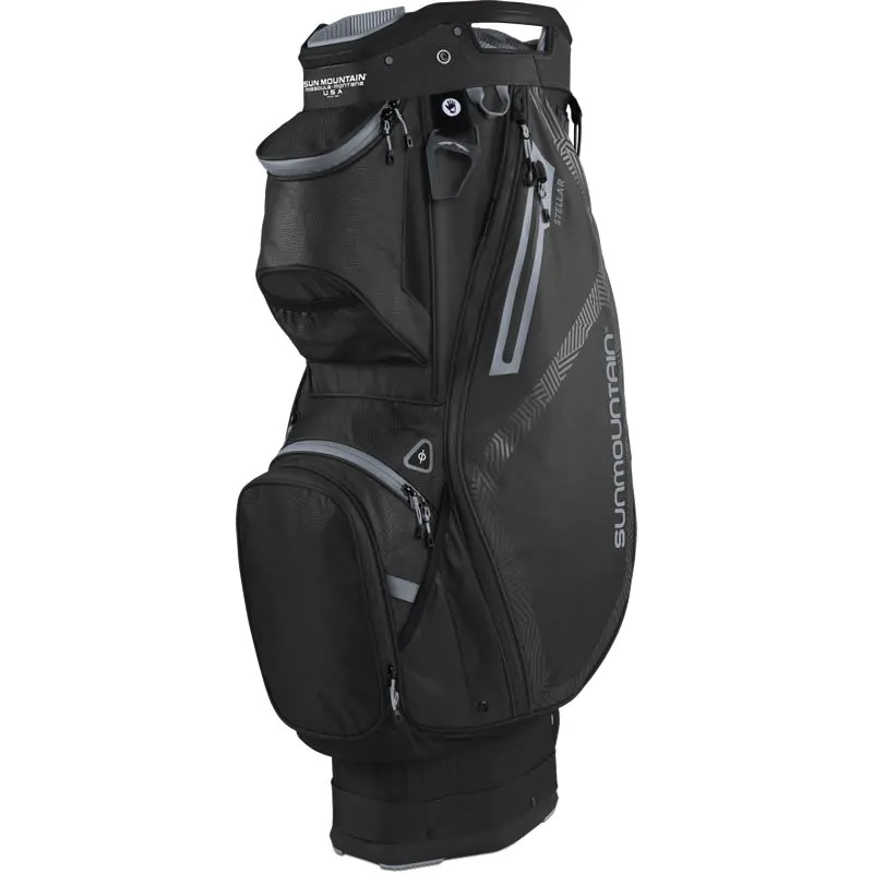 Sun Mountain Golf Sun Mountain 2022 Stellar Cart Bag - Black
