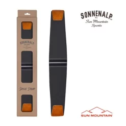 Sun Mountain Golf Sun Mountain 2023 Mid Stripe Strap - Black