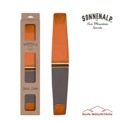 Sun Mountain Golf Sun Mountain 2023 Mid Stripe Strap - Cabin/Umber/Wheat