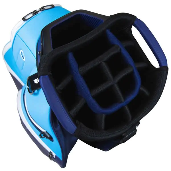TaylorMade Golf Taylormade Deluxe Golf Cart Bag - Light Blue - Image 2