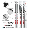 SuperStroke Super Stroke Traxion Claw 1.0 Putter Grip - White/Red/Grey