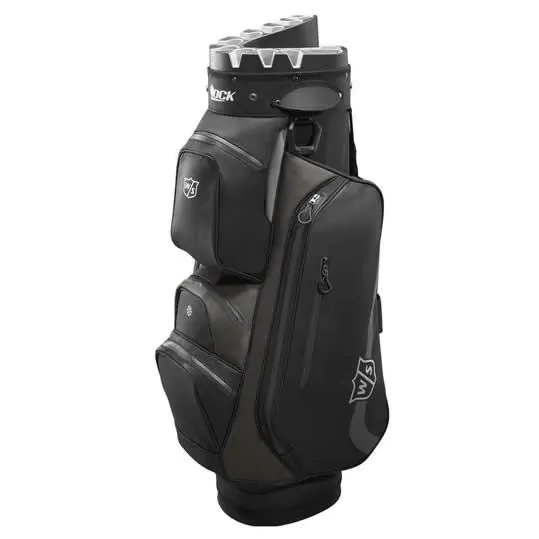 Wilson Golf Wilson Staff I Lock Rain Cart Bag - Black/Silver