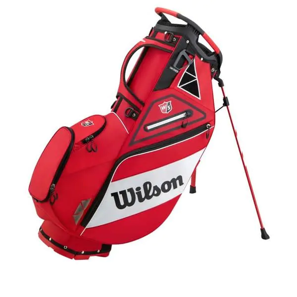 Wilson Golf Wilson Staff Exo II Stand Bag - Red/Black/White