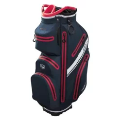Wilson Golf Wilson Staff Exo Dry Cart Bag - Navy/White/Red