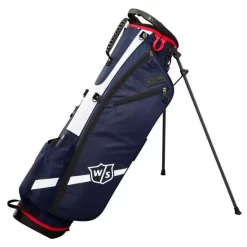 Wilson Golf Wilson Staff Quiver Golf Stand Bag - Navy/White/Red